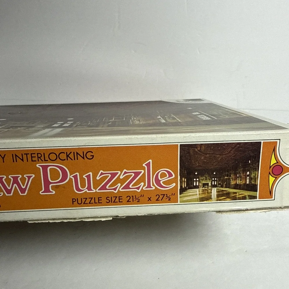 Castle,‎ Heiligenberg, Germany 1000 Pieces Vintage Puzzle by Whitman.